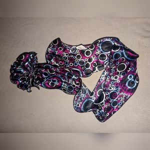 Ganz Decorative Fashion Scarf with Pin and Clip